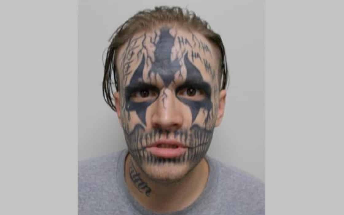 michael stamatakos facial tattoos hamilton
