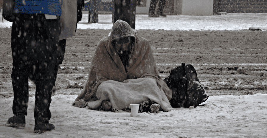 Winter homeless